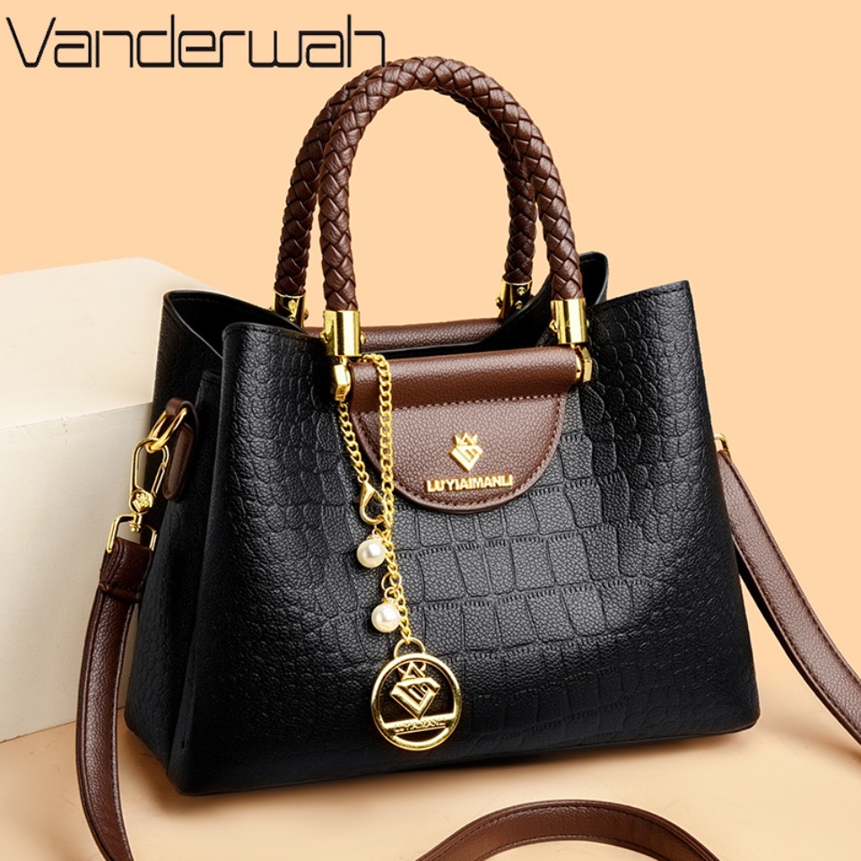Women Bags On Sale - Poignée tissée véritable marque de haute