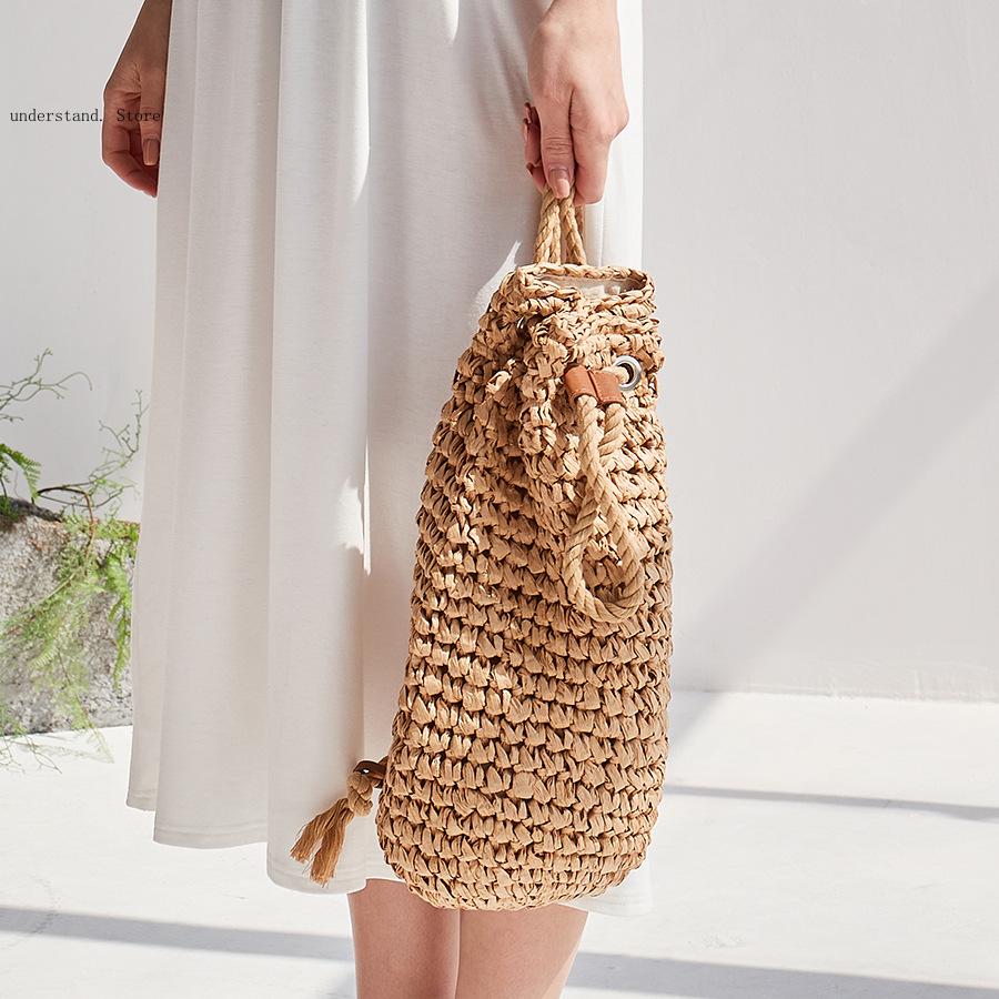 Sacs à bandoulière de plage à  - Women'S Raffia Bags avis et prix