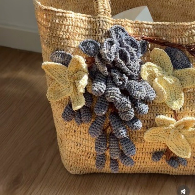 Nouveau Sac à Main en Raphia F - Women'S Raffia Bags avis et prix