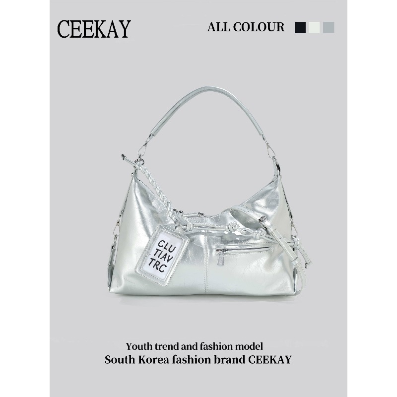 Sac Hobo en Cuir Brillant CEEK - Women Bags 2026 Trends avis et prix