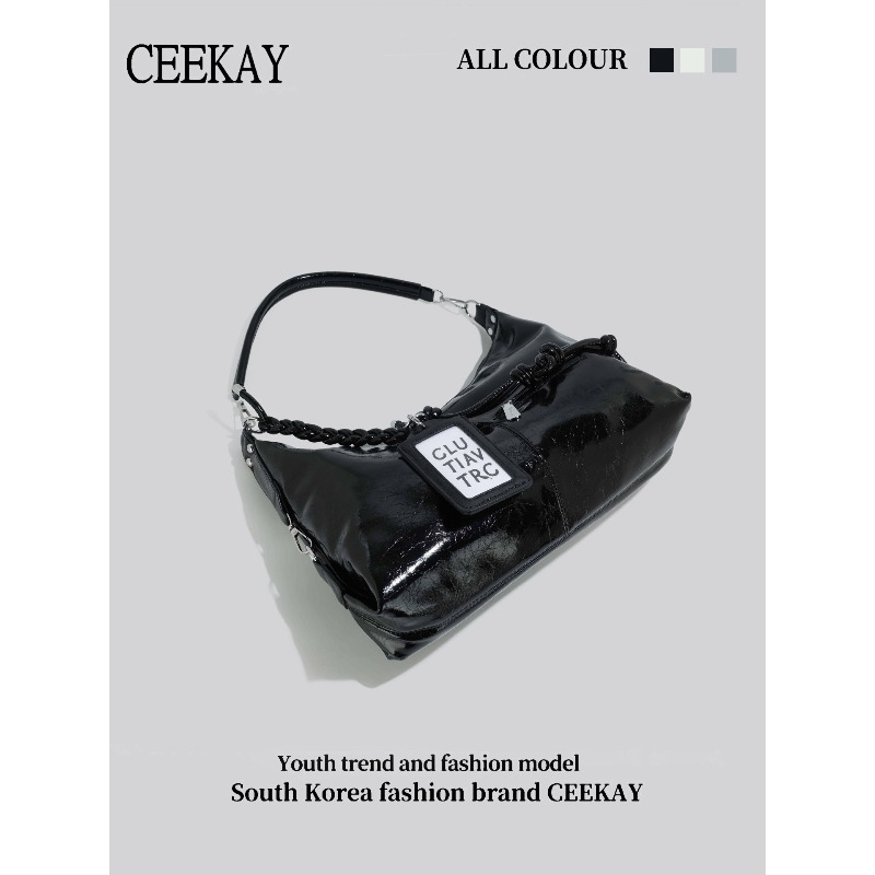 Sac Hobo en Cuir Brillant CEEK - Women Bags 2026 Trends avis et prix