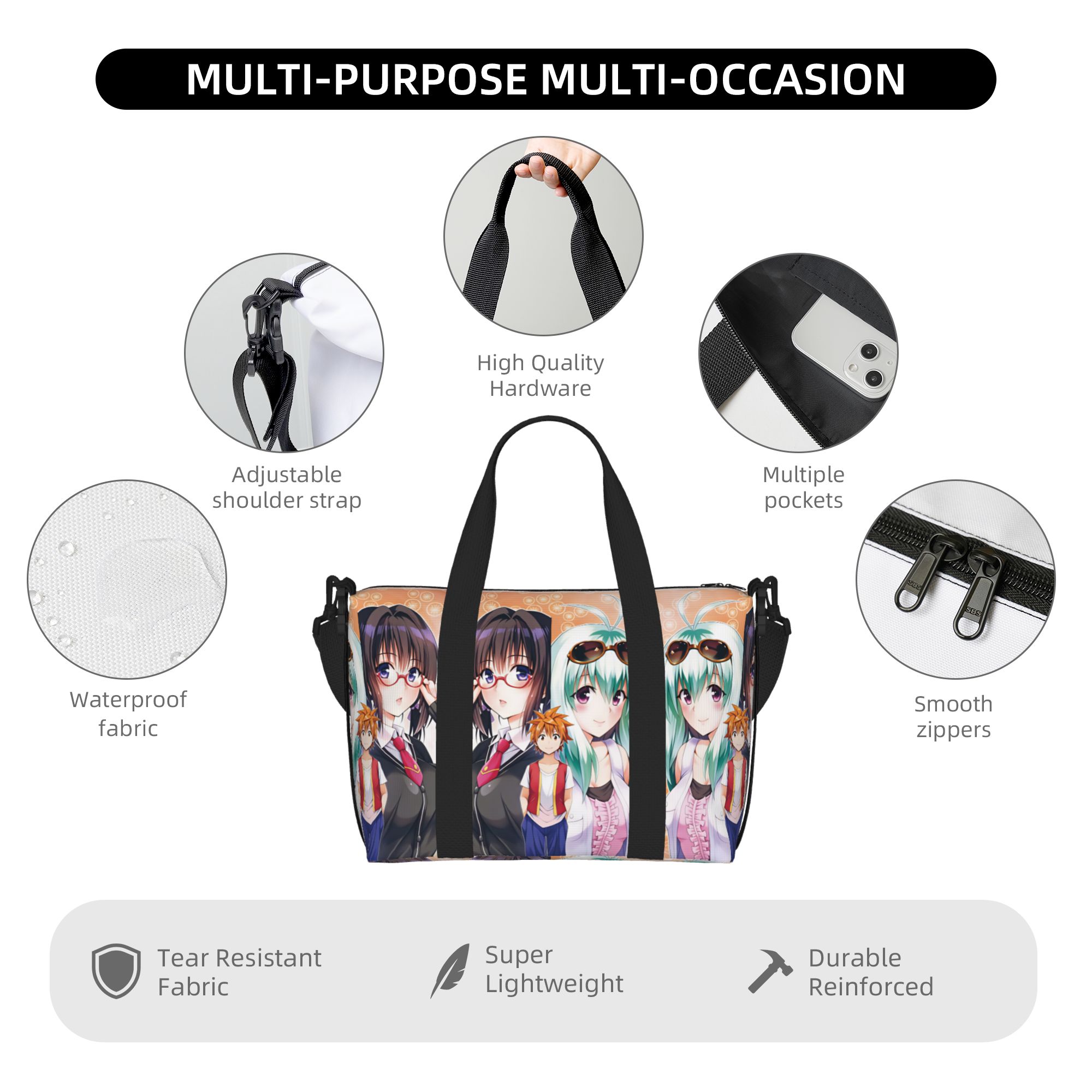 Sac de plage personnalisé Anim - Women Bags Ru avis et prix